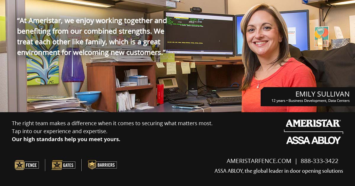 AmeristarFence's tweet photo. At #AmeristarPerimeter we enjoy working together and #benefiting from our combined #strengths. https://t.co/hLVxm0IAIk