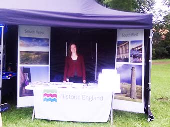 Had a great day at Blaise Castle as part of the #FestivalofArchaeology yesterday. Well done @bristolmuseum! #BristolsBrilliantArchaeology