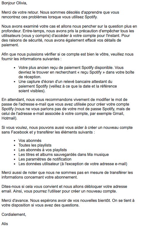 Geaurjhe's tweet photo. @spotifyfrance Bonjour, impossible de se connecter, les emails automatiques n'aident pas, pourriez-vous réellement vous en occuper ? https://t.co/8zHxeNMuoX