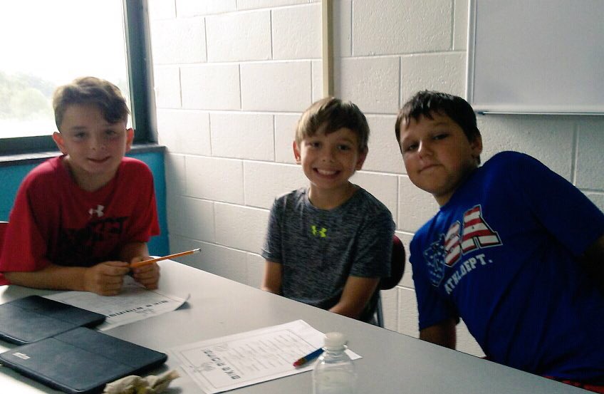 What a great week my students had while I was away! Proud teacher moment #ESY 🍎