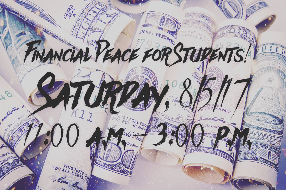 hopestudentsnj's tweet photo. Seats are still available!  Register today on Eventbrite! #HopeStudents #FinancialPeace #Money #Wisdom https://t.co/cvek29Ef5F