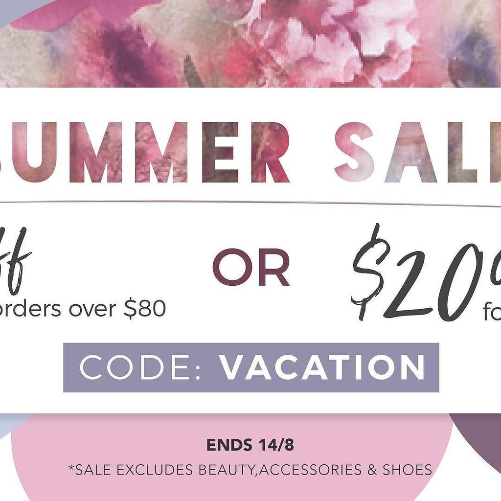 GCGme's tweet photo. Oh summer it is not yet good-bye! Up to 40% OFF sales + $20 discount on top! 💸 #seeFULLImage and Link in BIO to S… https://t.co/1UdpTwdcv7 https://t.co/Gb82zOuBj7