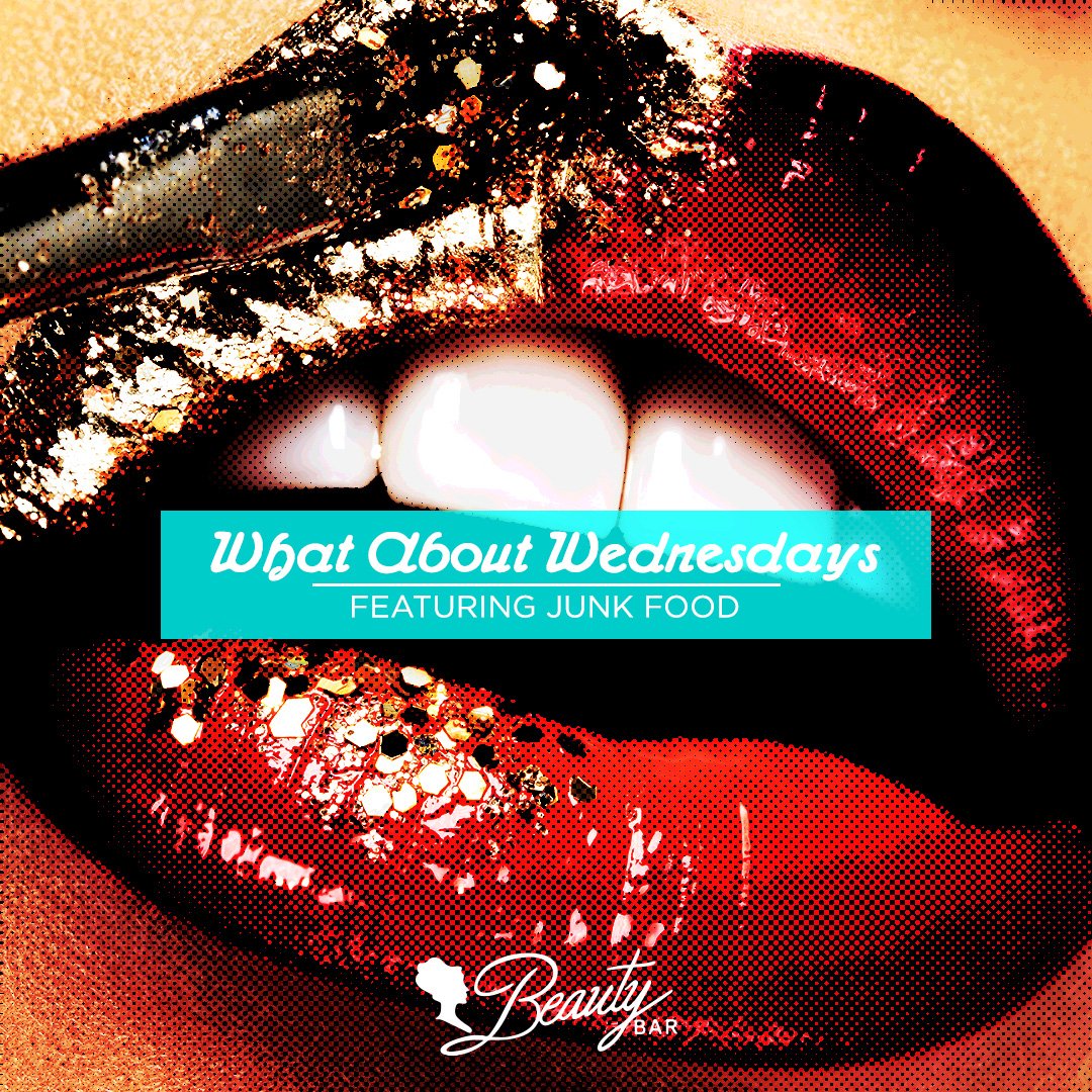 special guest #JUNKFOOD on deck at Beauty Bar Dallas for #WhatAboutWednesdays /// no cover