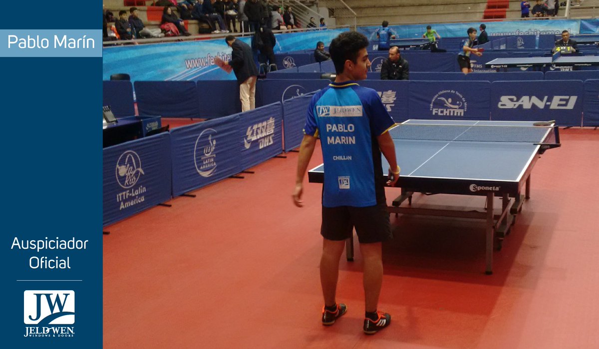JW_CHILEOFICIAL's tweet photo. Jeld-Wen Chile da la bienvenida a la promesa 
del tenis de mesa Chileno a Pablo Marín
¡Te acompañamos y apoyamos en tu carrera!
#jeldwen https://t.co/VgMeUJdNNk