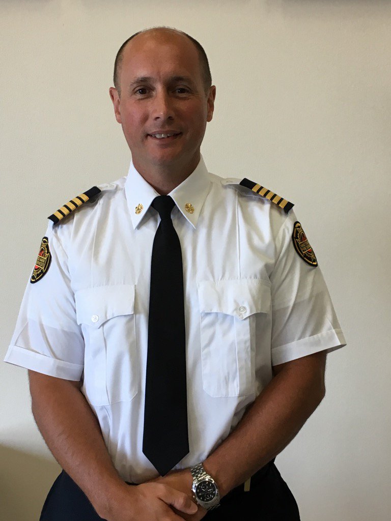 We wish to congratulate Peter Johnson in his new role as Fire Chief. https://t.co/hIJKo1MrrI