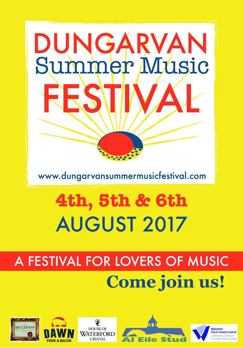 Muldoonwhiskey's tweet photo. As a #Waterford company we are delighted to be sponsors of @DungarvanFest next week #music #Dungarvan #festival https://t.co/k7k1r0MkSC
