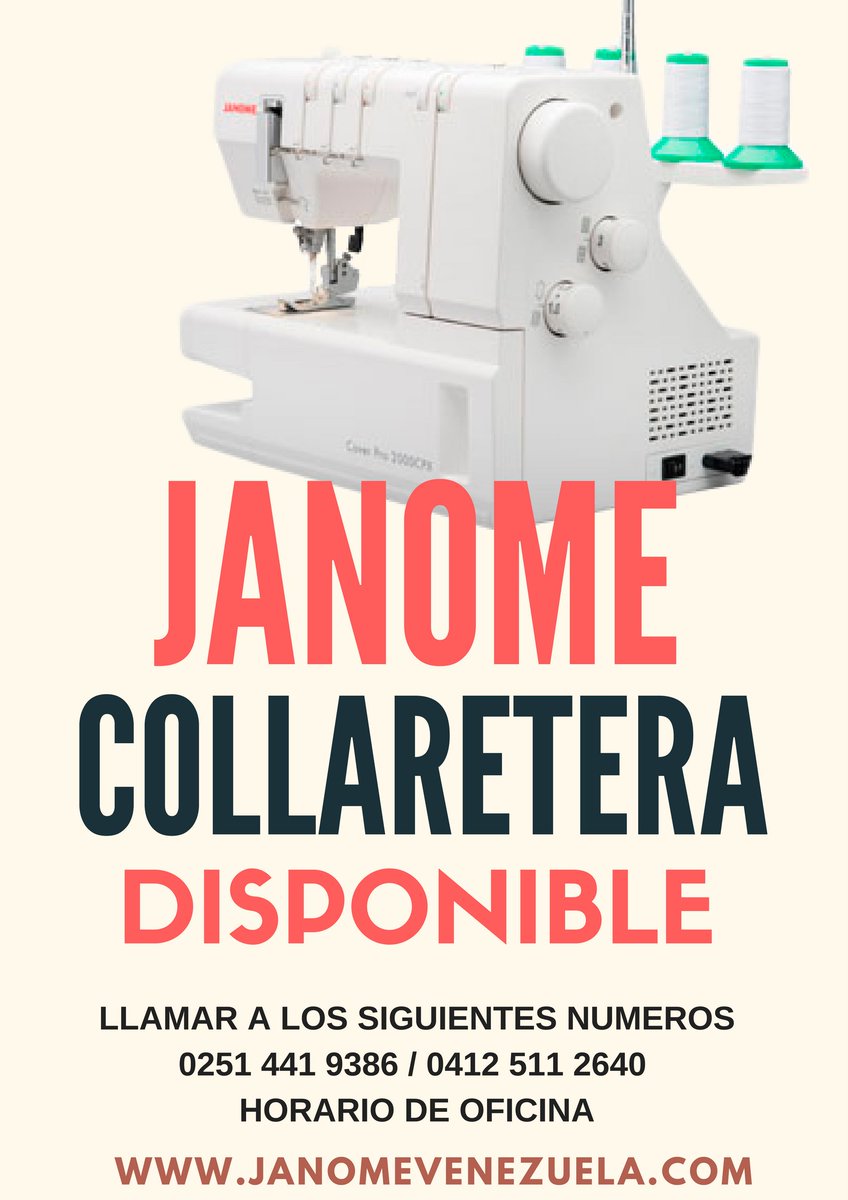JanomeVenezuela's tweet image. Janome Venezuela, somos Tienda Física Ubicada en Barquisimeto, Estado Lara, Venezuela
