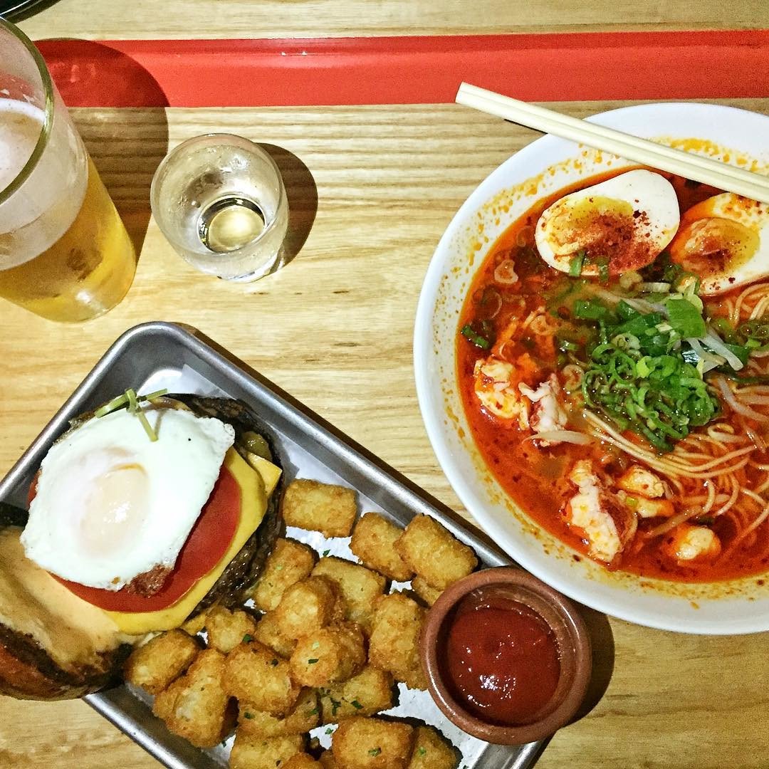 K Ramen Burger Beer tweet media