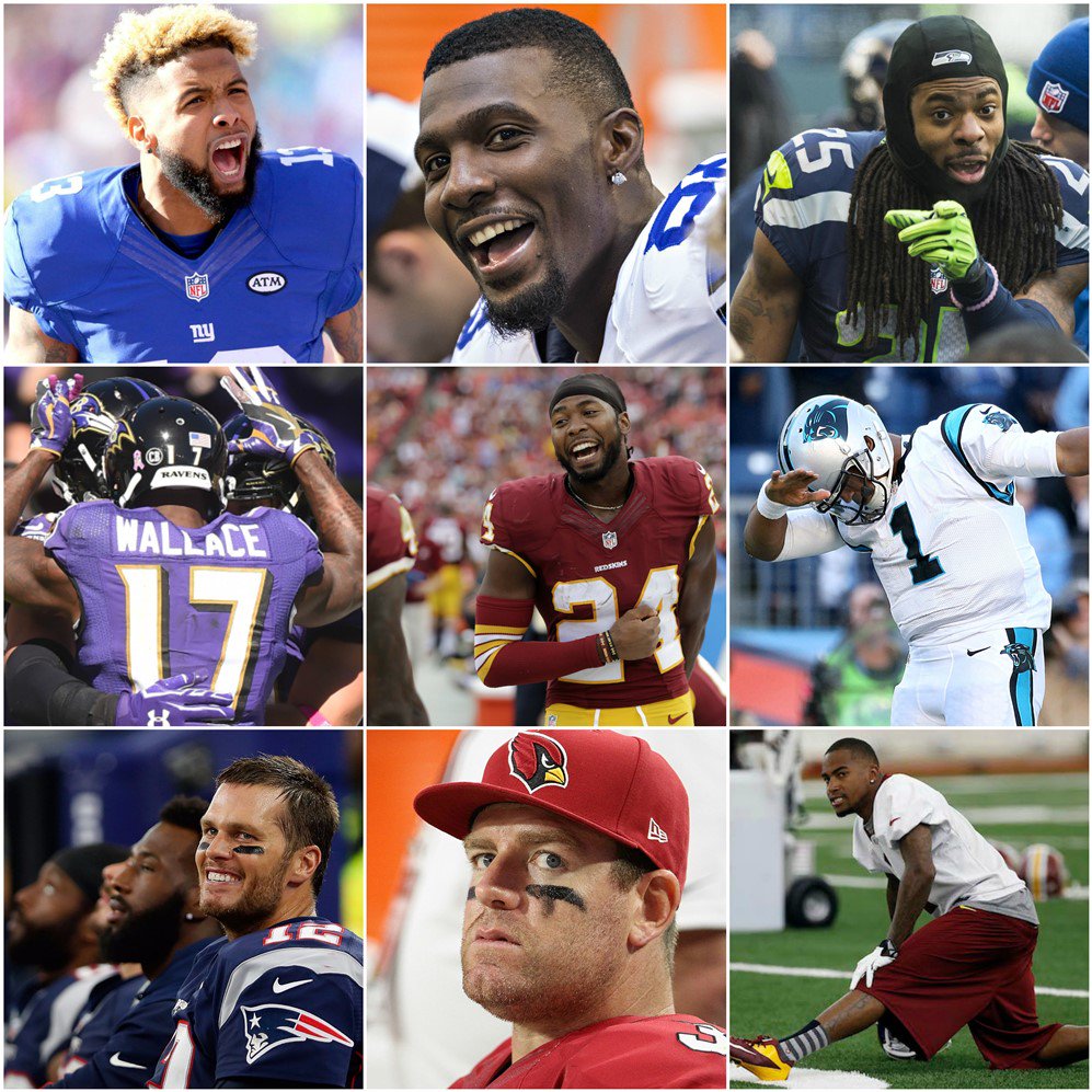 nfllatinotv's tweet photo. ¿Cuál jugador debería ser considerado como el más Diva en la NFL? #OBJ #Dez #Sherman #MikeW #Norman #Cam #Brady #Palmer #DJax ¿Otro? https://t.co/FcJs5318ek