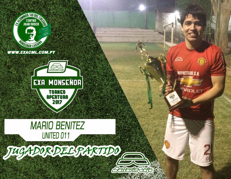 United2011a's tweet photo. Felicitamos a los cracks @TellecheaMarcos y @mariobenitez07 por ser los mejores jugadores de la final, y también el mejor gol! #Cracks https://t.co/kKzgnCLB64