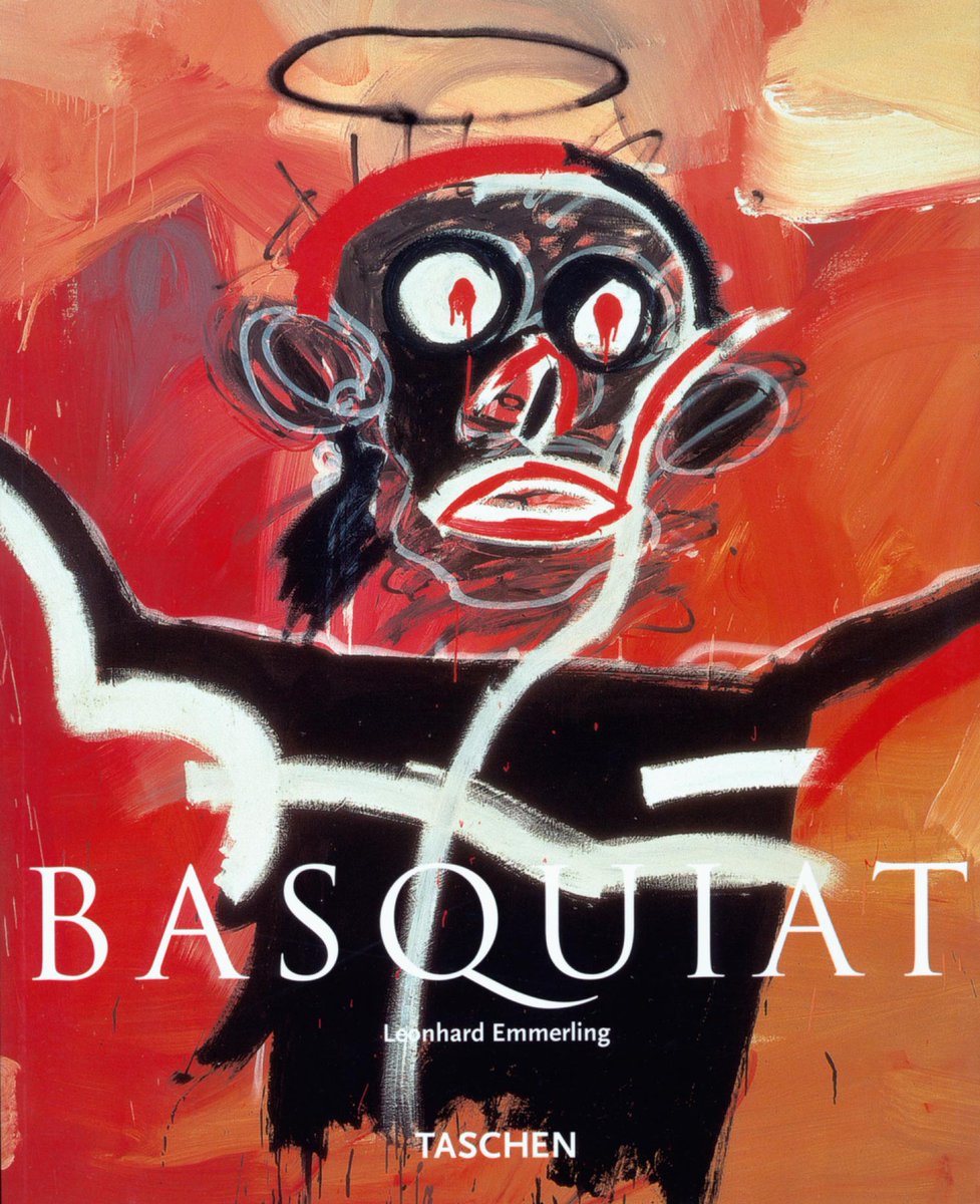 brideOfFacetasm's tweet photo. Jean-Michel Basquiat (1960 - 1988)
By Leonhard Emmerling
#TaschenVerlag, Köln 2003
Art by Jean-Michel Basquiat
#FromMyBookshelf https://t.co/PwbINDaLYw