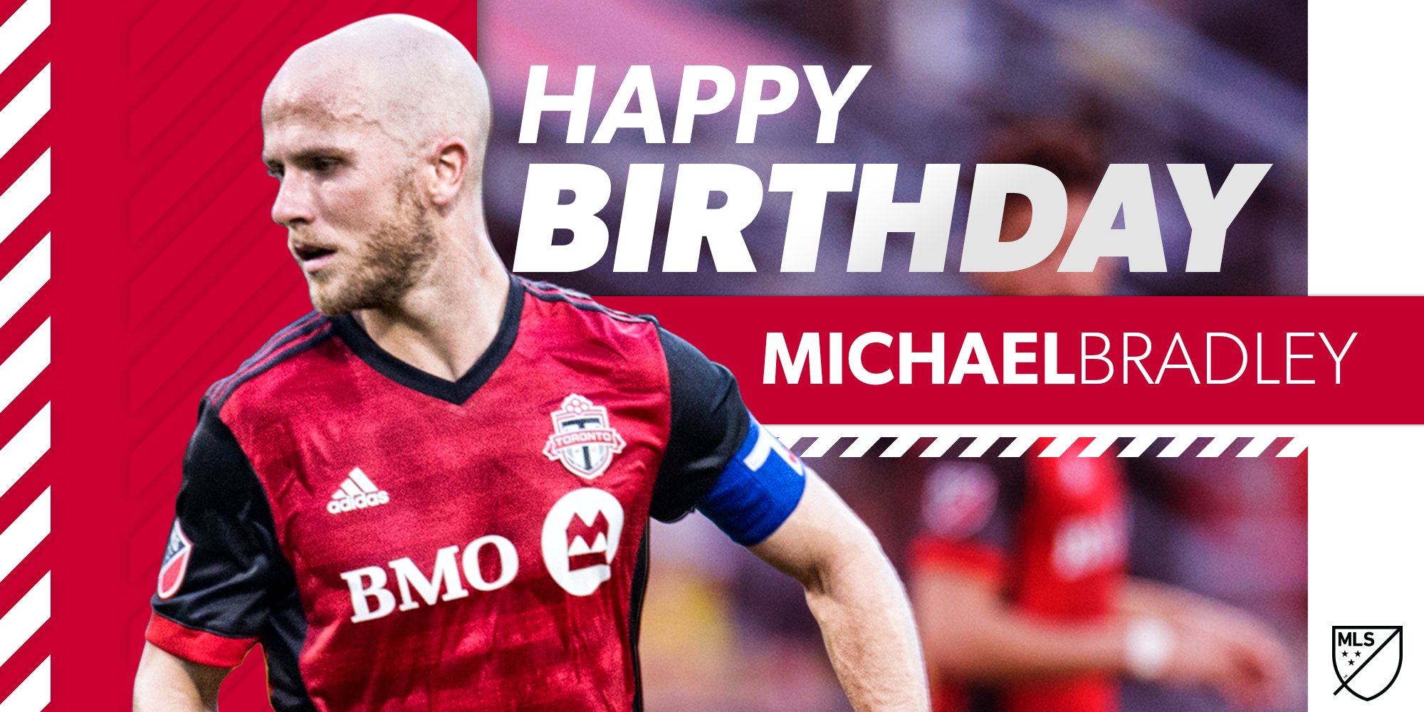 We\re celebrating an today! Happy birthday to the one and only Michael Bradley. 