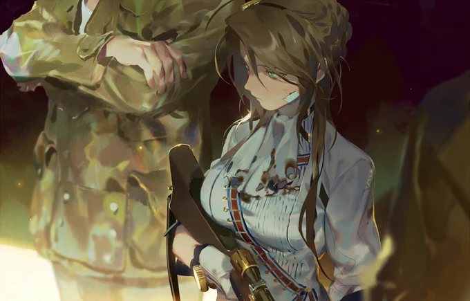 #少女前线#《格里芬通讯》-- A Bridge Too Far(李-恩菲尔德)https://t.co/MvvBixzhKq 配图x4 