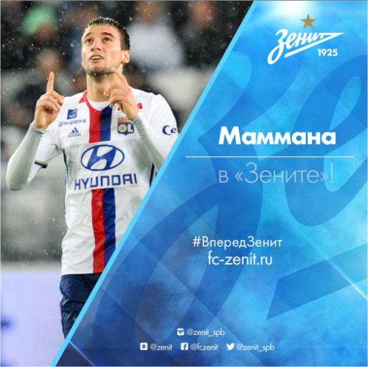 ActuFoot_'s tweet photo. 🔴 OFFICIEL ! Emanuel Mammana s'engage 5 ans avec le Zénith St-Pétersbourg ! https://t.co/PIj6YijB5j