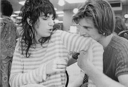 "It's improvising, you can’t make a mistake. If you miss a beat, you invent another beat."
-- Sam Shepard (1943-2017) to Patti Smith