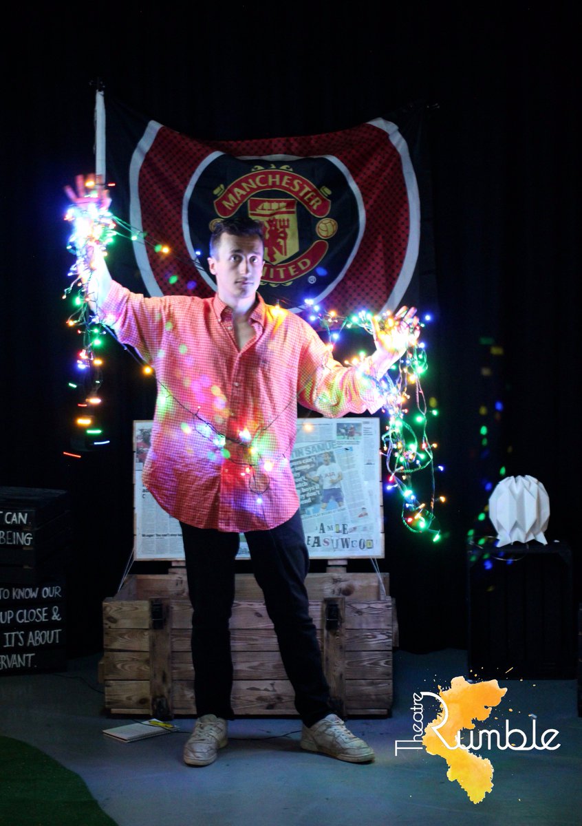 rumbletheatreco's tweet photo. "Mum would find it funny, I knew that, me dressed as a Christmas tree."
#davidhendon #edinburghfringe #herewecome https://t.co/K9kBHL3i0F