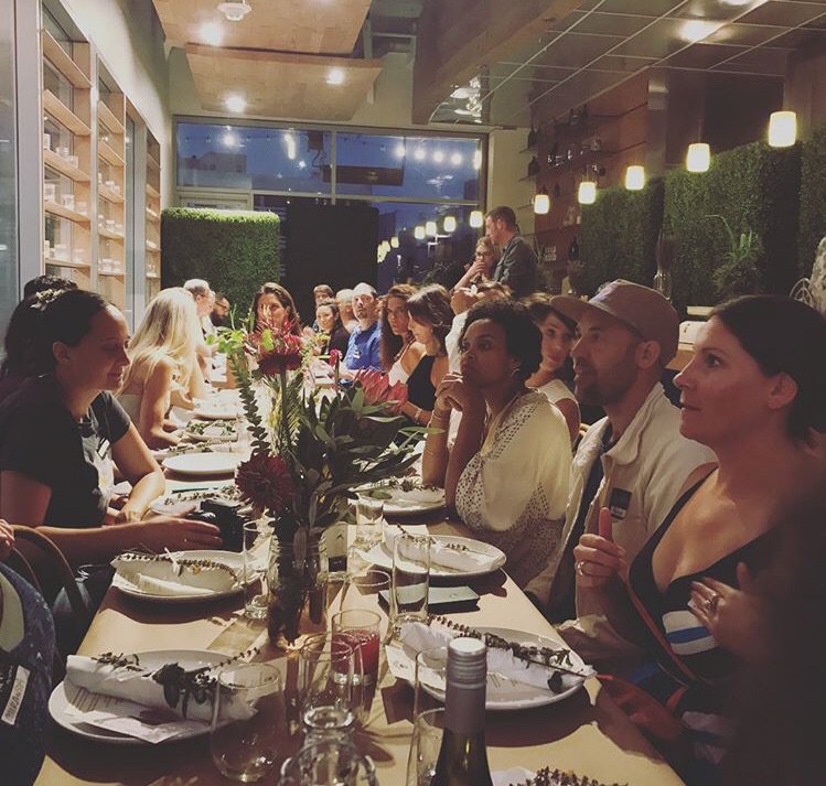 CHealingGardens's tweet photo. Beyond grateful for the amazing Seed 2 Fork Dinner &amp; the incredible people who came! Thank you @gourmandisela @Airbnb #allthingsgrowithlove https://t.co/46O7N01wIo