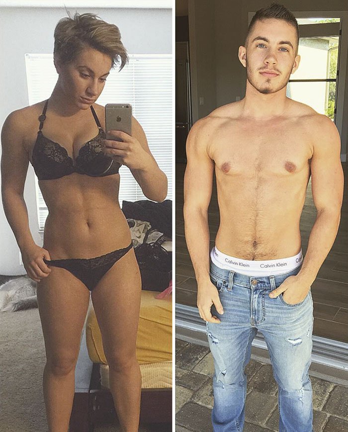 GratitudeDNA's tweet photo. Jaimie Wilson (21) from female to male.

ที่มา: tboy61915 https://t.co/A3LrT2vZhO
