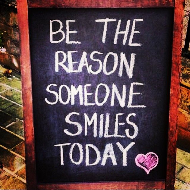 You make us smile every day. Here is to a great week!