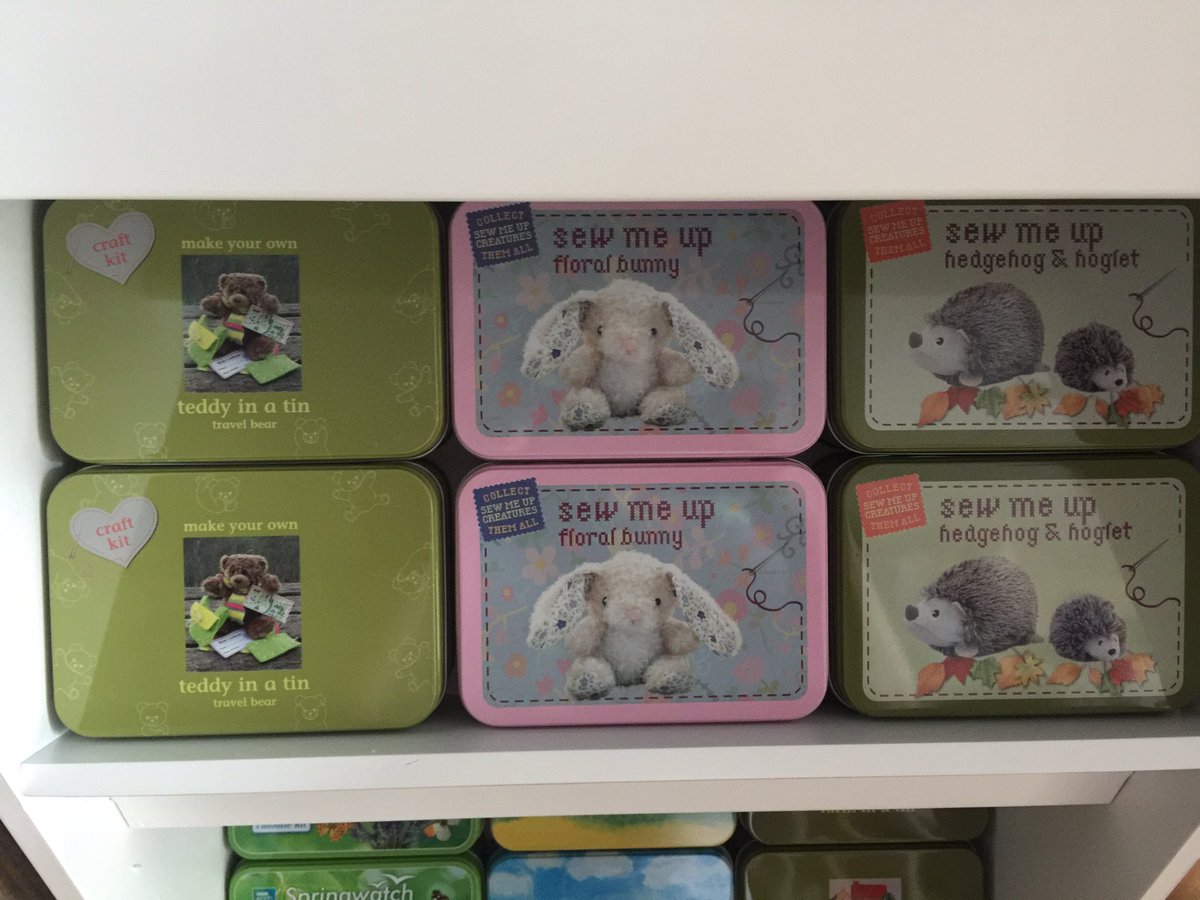 jwalkercarpets's tweet photo. New stockist alert! Apples to pears, gift in a tin! These little tins contain various crafts, toys &amp; tools perfect wee gifts! https://t.co/3d6ZczvNZn