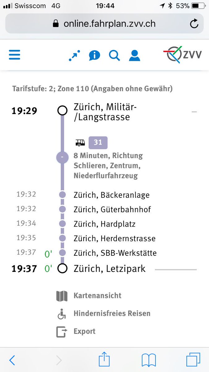 acacio88's tweet photo. @zvv_contact Hoi! Neue Fahrpläne? 32er ab Militär-Langstr um 1929 sollte gemäss Plan weiter als Herdernstrasse..ist aber ins Depot gefahren. https://t.co/RtI9zJ19Lt