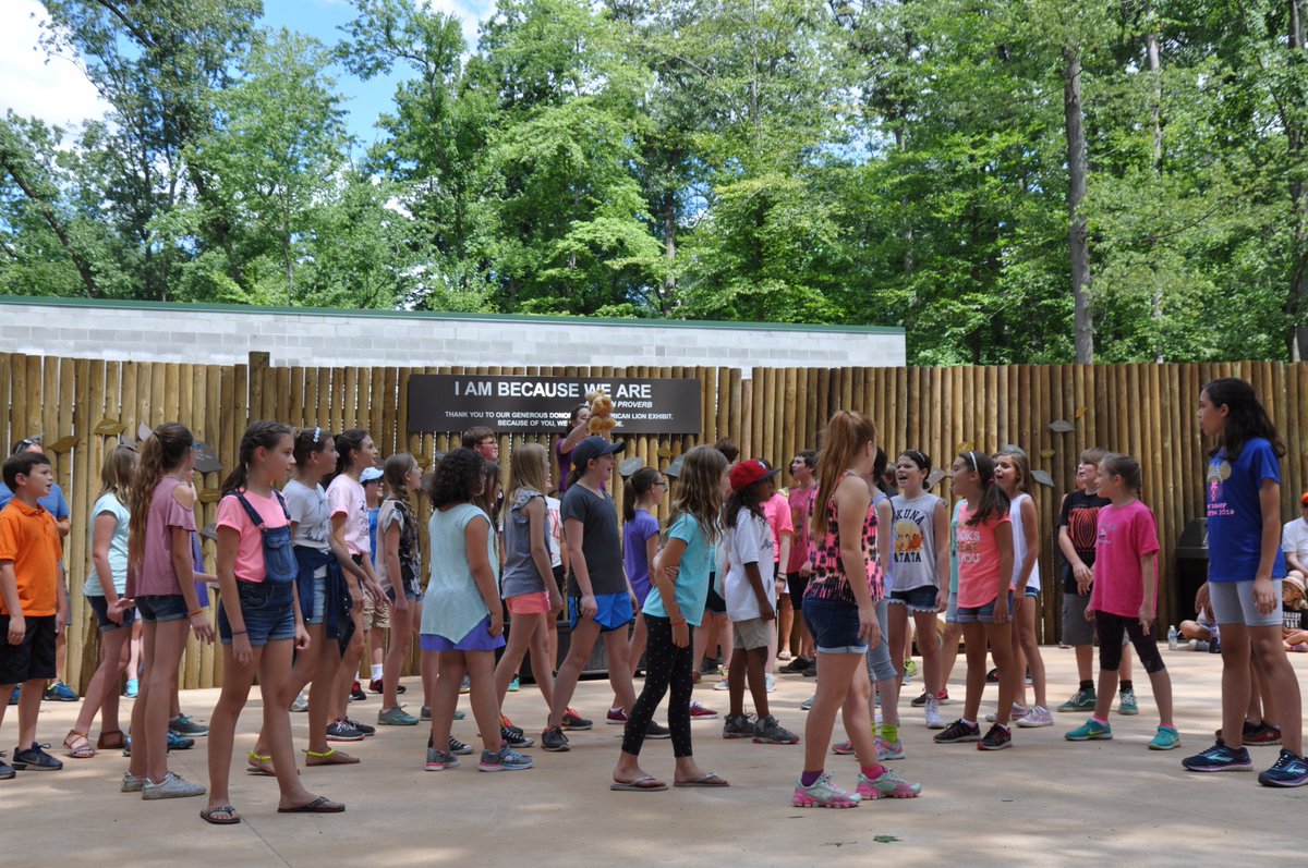 binderparkzoo's tweet photo. Wild Africa came to life on Saturday during a flash mob performed by the Marshall Civic Player's cast of the Lion King Jr. 🦁🌿🎬🎼 https://t.co/phDiRYNKZg