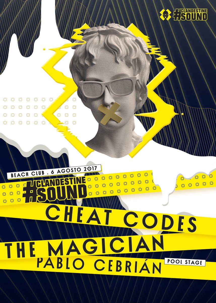 ArenalSound's tweet photo. Cartel de #ClandestineSound2017! Ya puedes conseguir tu entrada anticipada aquí https://t.co/XW0JYhyG2r https://t.co/g2BJZfpppK