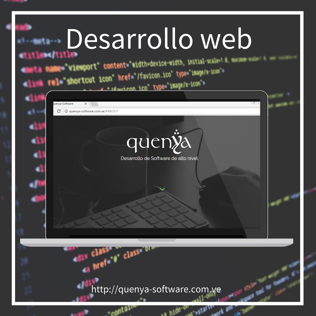 Quenya_Software's tweet photo. Te ofrecemos #DesarrolloWeb 
https://t.co/8wgUbyhaKm https://t.co/mIe1GawCol