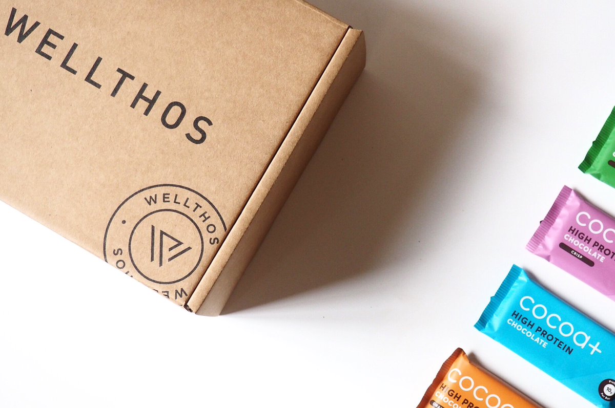 SNEAK PEAK feat. <a href="/CocoaPlus_/">cocoa+</a> High Protein Chocolate! New box launches tomorrow pre-order with a monthly subscription wellthos.com