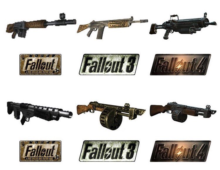 VaultLore's tweet photo. Such Beautiful Transitions #Fallout https://t.co/ttI4jFCbCt