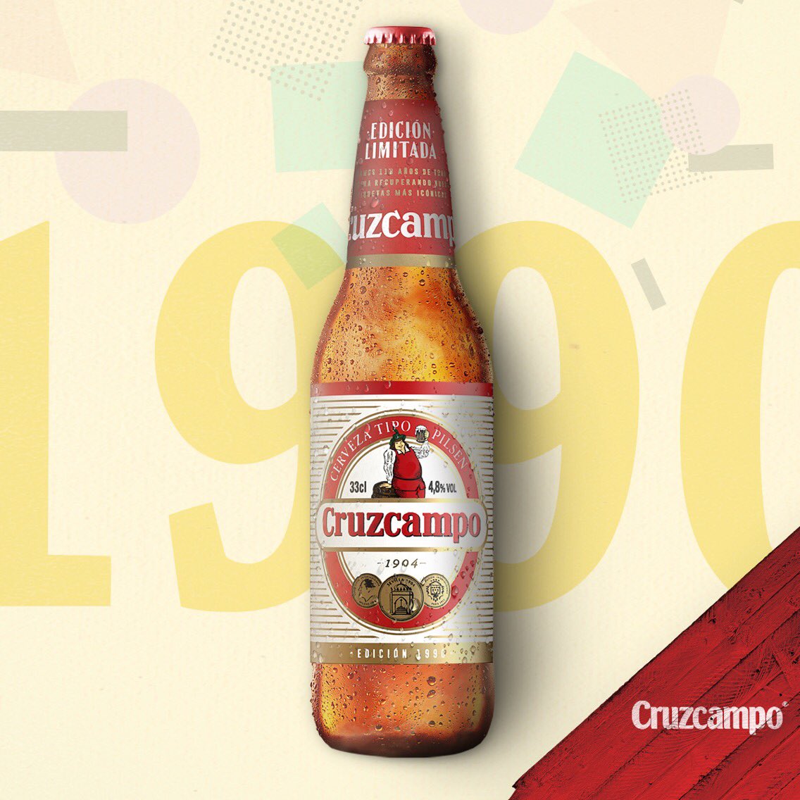 JaenGastronomco's tweet photo. ¿Qué pasó en @Cruzcampo en 1990? Descúbrelo en este link ¡y disfruta de su historia!: https://t.co/Ewa49JTf6X #CruzcampoEdicionesLimitadas https://t.co/3BxdwpzRQ1