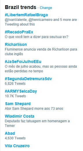 #LibertemRafaelBraga em 1° nos TTs! E hoje, às 18h, tem ato: facebook.com/events/1013717…