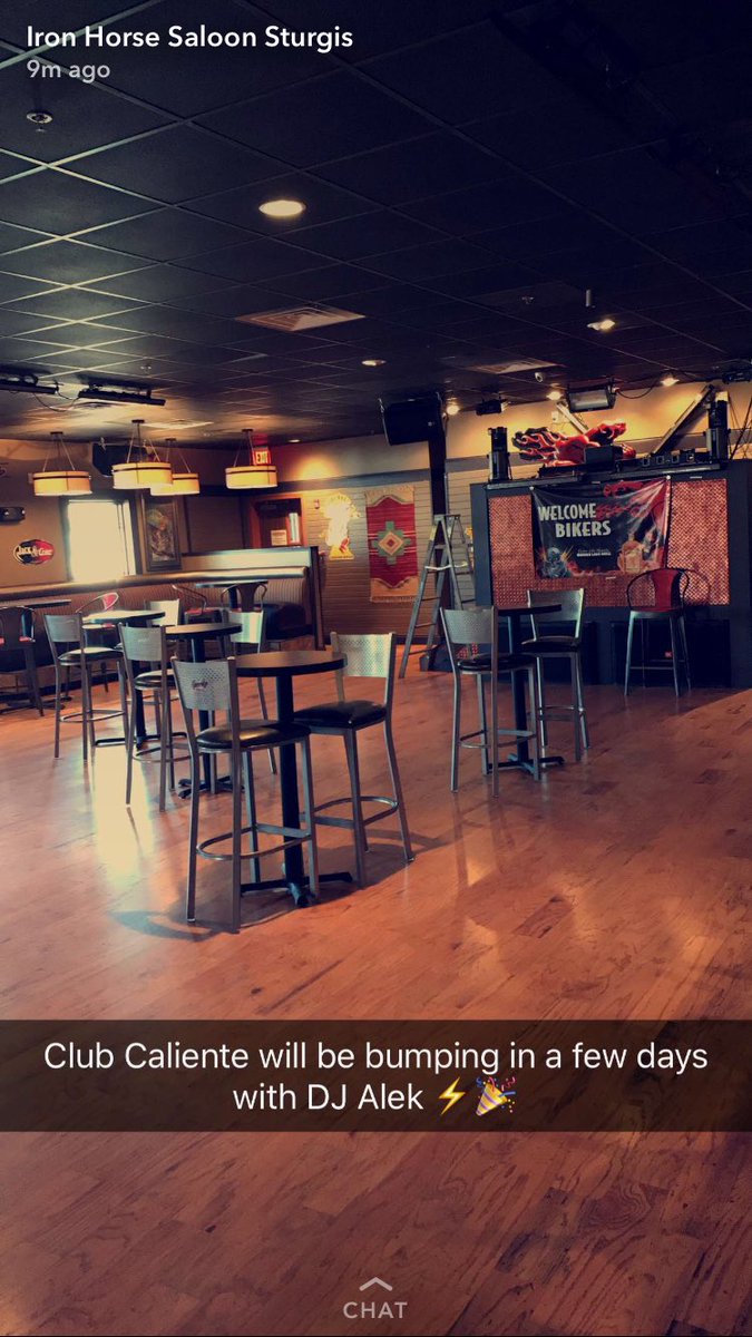 AlekOnTheRadio's tweet photo. #ClubCaliente is just DAYS away!! I can’t wait to party with y’all! Flow @IHSturgis on Snapchat to follow along! https://t.co/PtQG7bzhjr