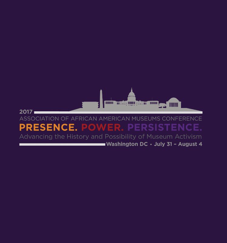 This year’s <a href="/BlackMuseums/">Black Museums</a> conference is a celebration of 39 years of Presence, Power and Persistence! #AAAM2017