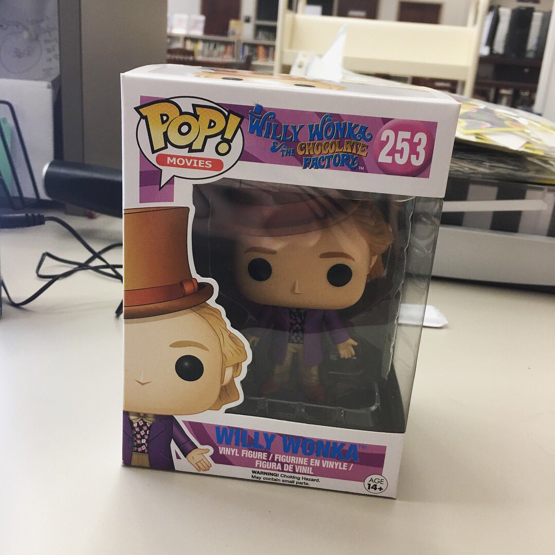 sparkmanlibrary's tweet image. I am super-excited about this sign and Willy Wonka; I'm on the hunt for a cardboard WW #senatorlit #senatornation #librarytransformation
