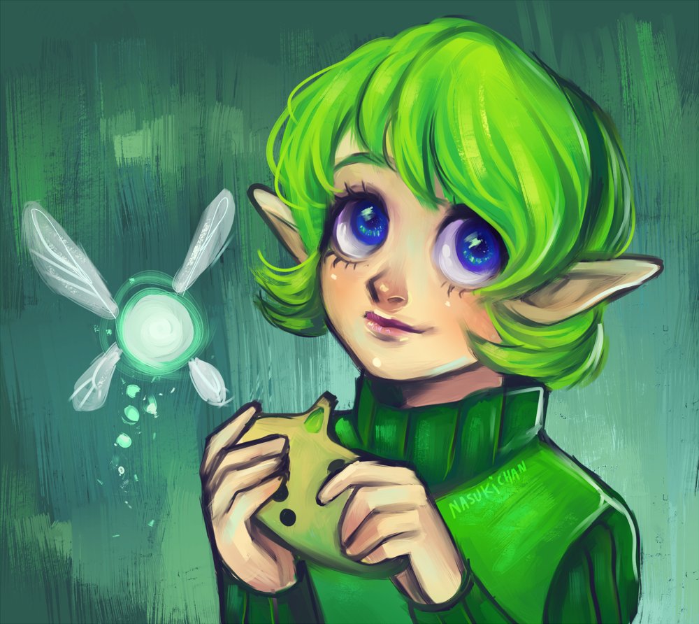 NasukiChan's tweet photo. Saria from "The legend of Zelda: Ocarina of time" #myart #drawing https://t.co/VdWtJRUEsv