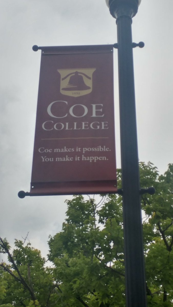 CaseyMMeier's tweet photo. Second stop of the day for the @ib_campus students: @CoeCollege https://t.co/4FvpbG9Fm1