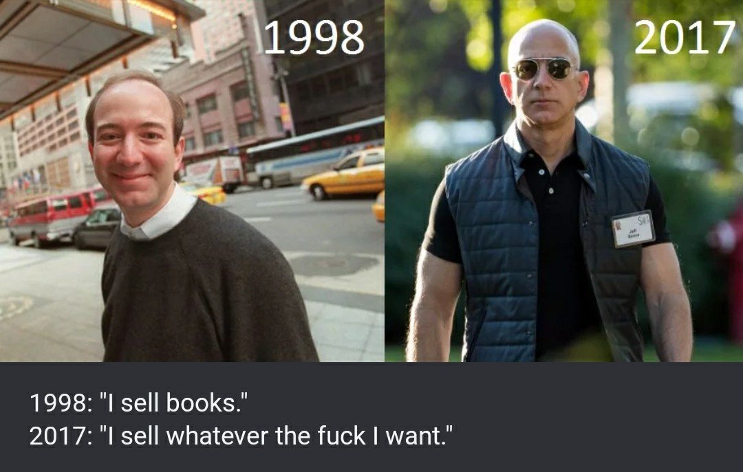 robdimarzo's tweet photo. #bezos2020 https://t.co/vdjHJnl6qY