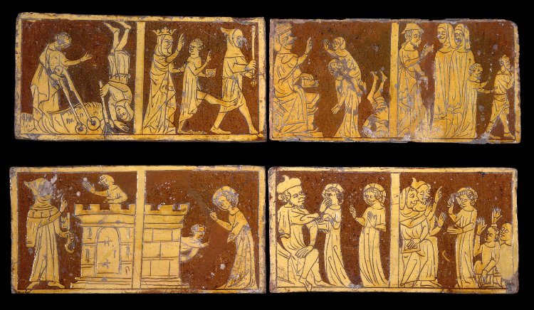 Enjoyed visiting the medieval gallery <a href="/britishmuseum/">British Museum</a> yesterday. Highlights included the Tring Tiles - fantastic! britishmuseum.org/research/colle…