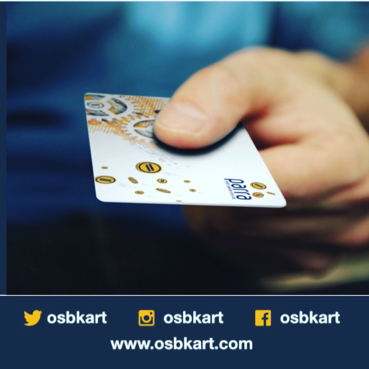 OSBKart'ın ayrıcalıklar dünyasını keşfetmek için bizi takip edin ! #osbkart