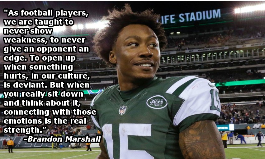 NFL Football Players Open Up About Mental Health