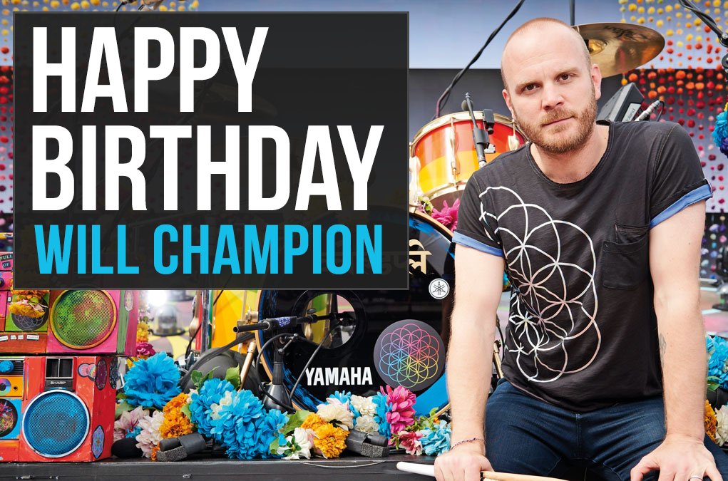 Happy birthday to Yamaha drummer Will Champion of   