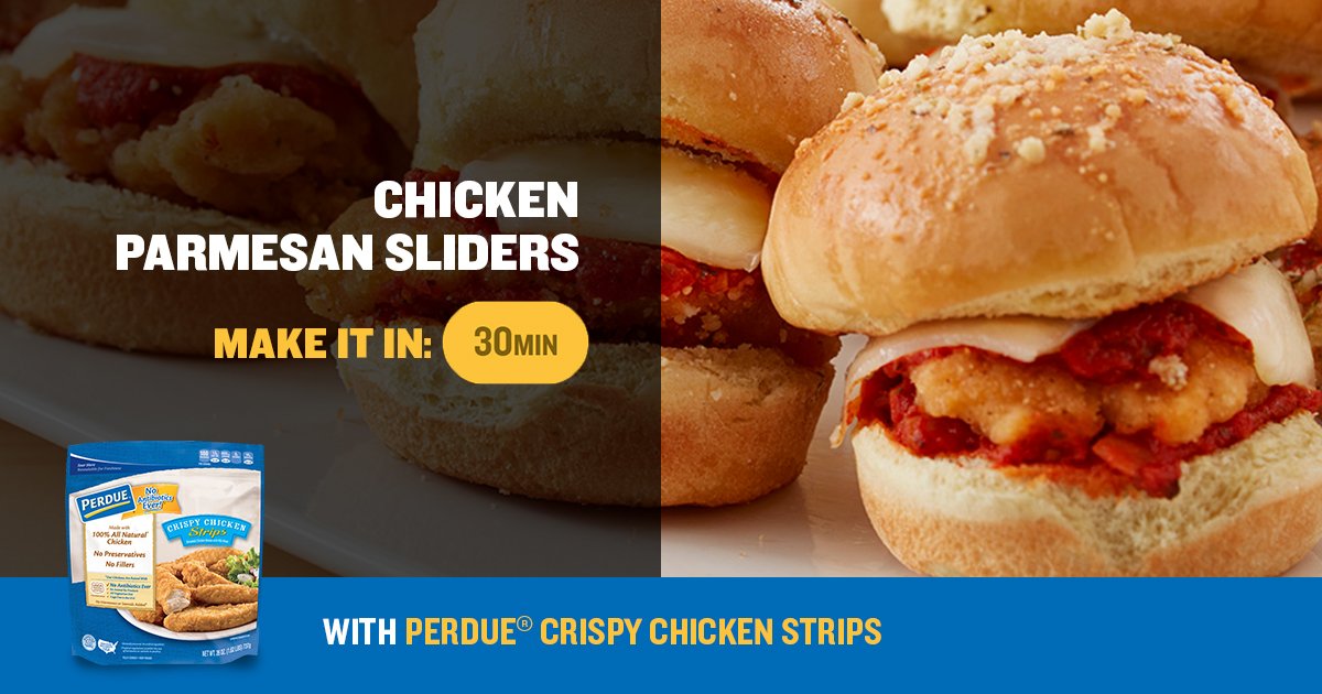 DeeDubbyah's tweet photo. Your friends &amp; family will love these @PerdueChicken parm sliders. Give them a try! #Promotion #PerdueCrew - https://t.co/q28rF6NUQf https://t.co/2ZV0khBmNC