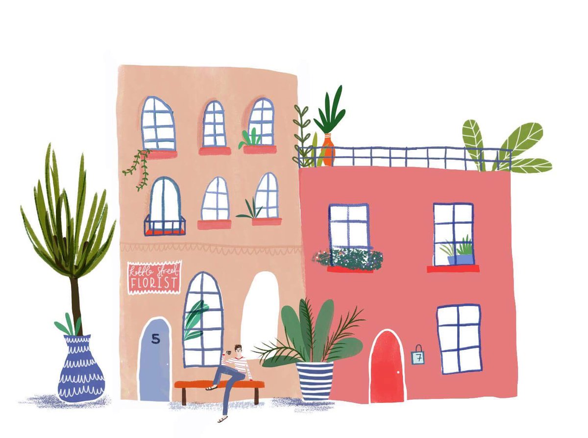 JS_Illustration's tweet photo. Pretty little houses! #Illustrator https://t.co/7J9Fyuhvz0