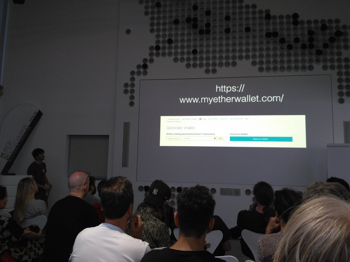 GerardAlonsoIT's tweet photo. Thx @IT_Supertramp Great Meetup about #DigitalMoney #Security
#BitcoinWorld #BitcoinWallet #DigitalTestament #TradeBitcoin #2FA #U2F @fidor https://t.co/wuGEhqXRhW