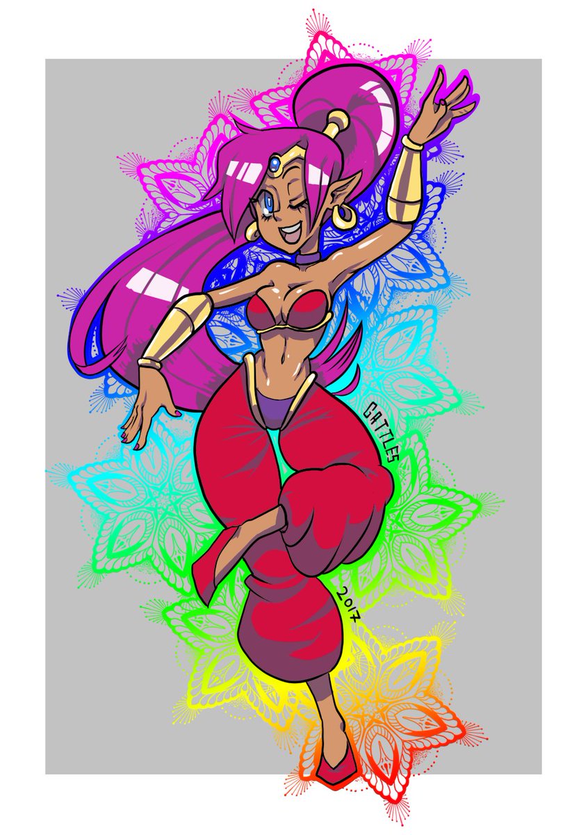 thegattles's tweet photo. Oh, and here's a Shantae https://t.co/fHGlUq9dsy