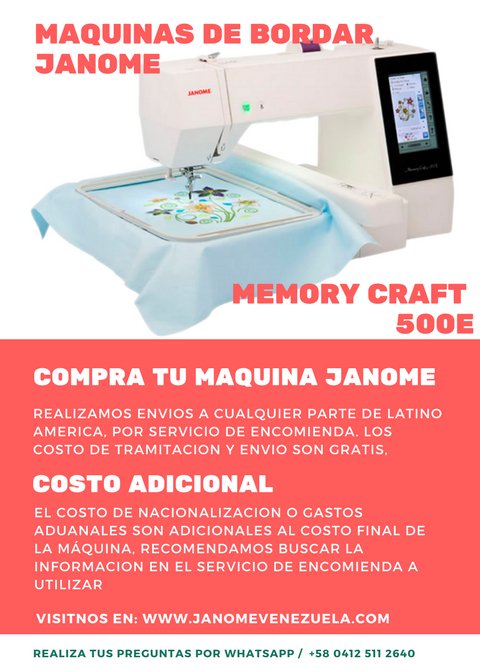 JanomeVenezuela's tweet image. 