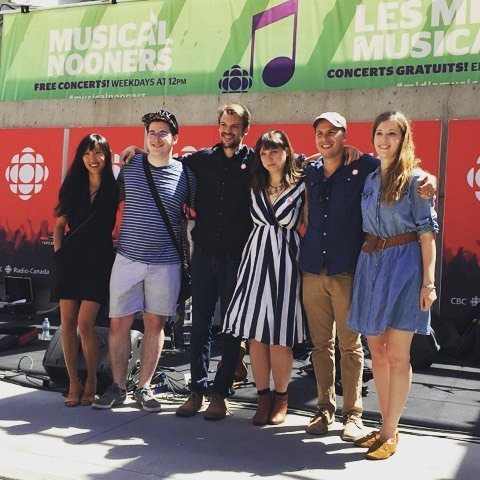 Thank you <a href="/cbcvancouver/">CBC Vancouver</a> for having us for your #musicalnooners series! We love this city. What a dream. ♥️