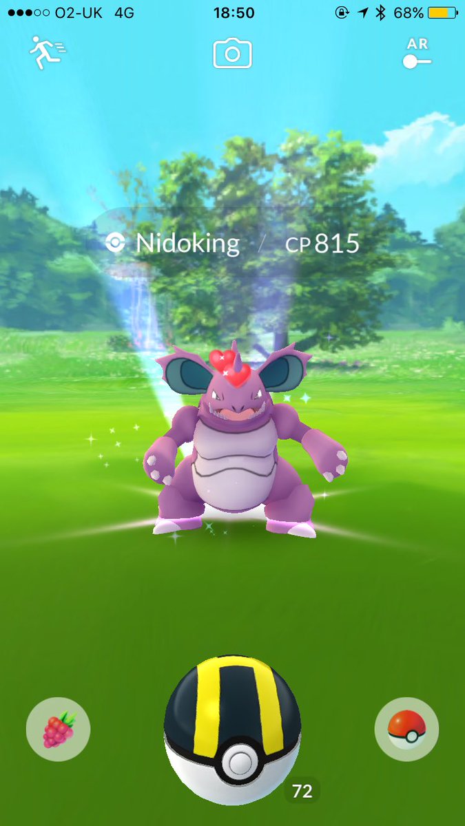 xiDanGaming's tweet photo. Nice find in the wild, rubbish CP/IVs #PooemonGO #Nidoking https://t.co/evHlqmiz9e