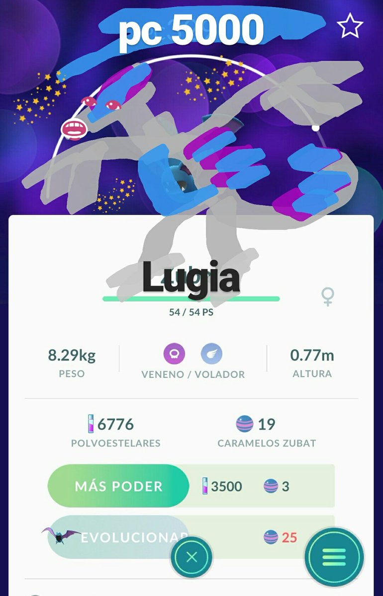 JCAPettengill's tweet image. Ya tengo TODOS los legendarios @Pokemon_Go_Py (envidiosos dirán que son falsos)